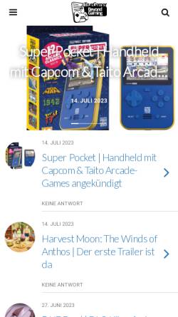 Vorschau der mobilen Webseite truegamer.de, TrueGamer.de