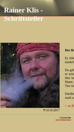 Vorschau der mobilen Webseite www.rainer-klis.de, Rainer Klis