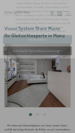 Vorschau der mobilen Webseite www.wachsmann-optik.de, Wachsmann Optik