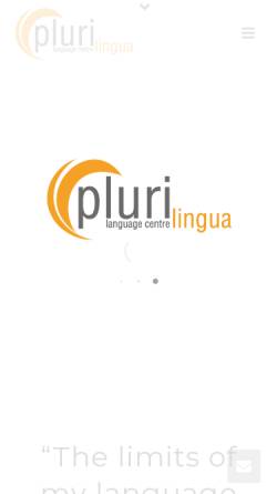 Vorschau der mobilen Webseite plurilingua.eu, Plurilingua Sprachschule