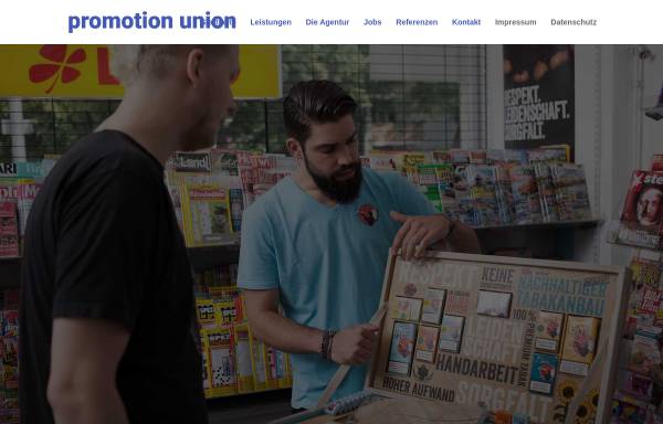 Vorschau von www.promotionunion.de, Promotion Union GmbH