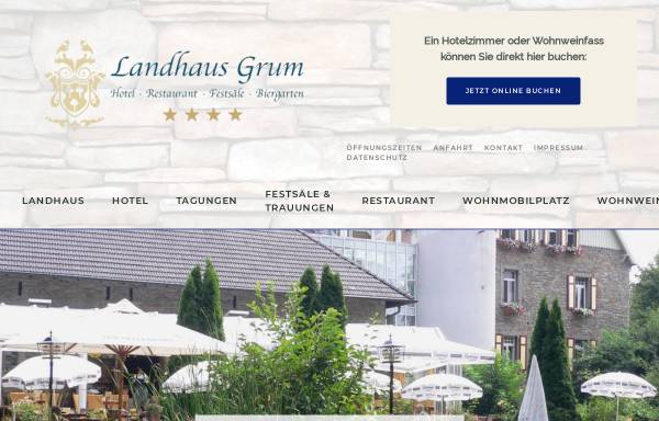 Vorschau von www.landhaus-grum.de, Landhaus Grum GmbH