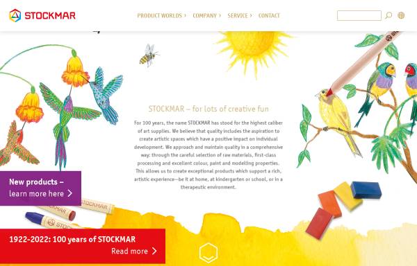 Vorschau von www.stockmar.de, STOCKMAR - Kreativ-Tipps