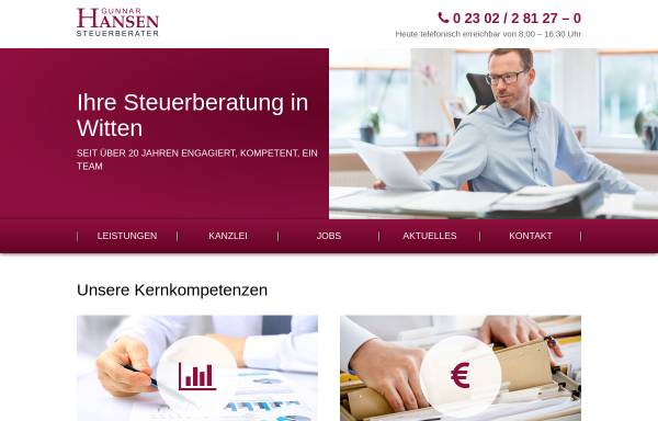 Vorschau von www.gelhorn.de, Steuerberatung Ulrike Gelhorn