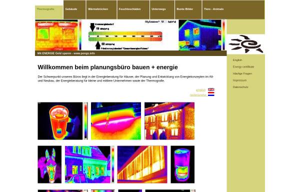 Vorschau von www.jan-pongs.de, Planungsbüro Bauen und Energie