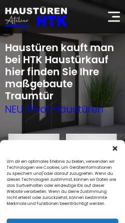 Vorschau der mobilen Webseite www.haustuerkauf.de, HTK-Haustürkauf