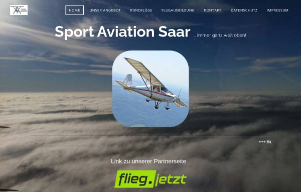 Vorschau von www.sportaviation.de, Sport Aviation Saar GbR Büdingen