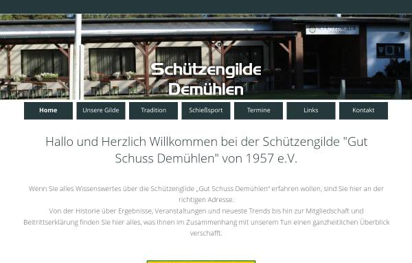 Vorschau von www.demuehlen.de, Schützengilde 