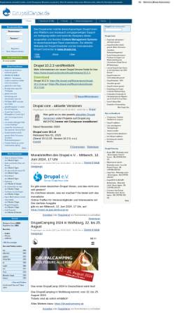 Vorschau der mobilen Webseite www.drupalcenter.de, Drupal Center