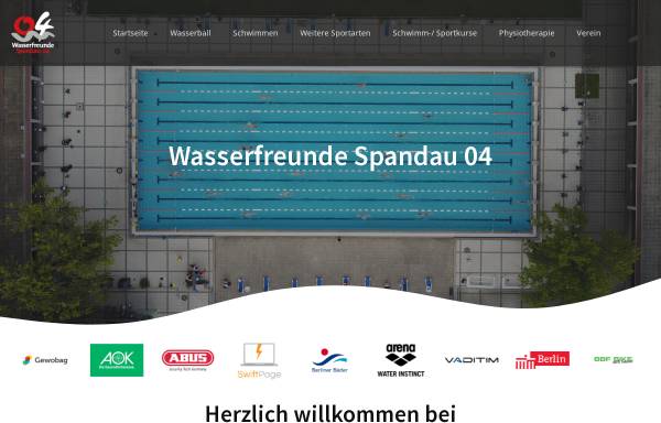 Vorschau von www.spandau04.de, Wasserfreunde Spandau 04