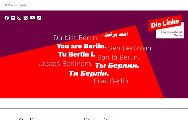 Vorschau von www.die-linke-berlin.de, Die Linke. Berlin