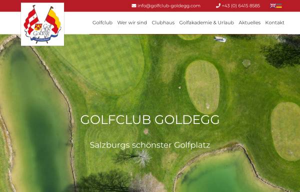 Vorschau von www.golfclub-goldegg.com, Golfclub Goldegg
