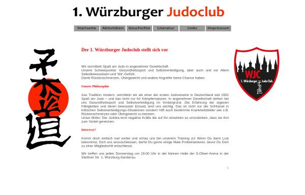 Vorschau von www.judo-wuerzburg.de, 1. Würzburger Judo-Club