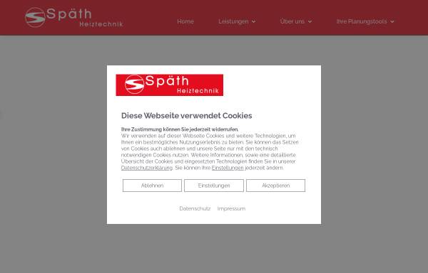 Vorschau von www.spaeth-friedberg.de, Heiztechnik Späth GmbH
