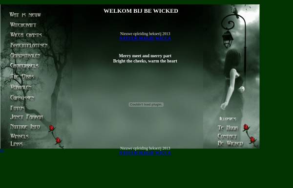 Vorschau von www.bewicked.be, be wicked