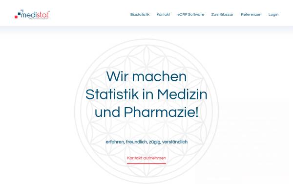 Vorschau von medistat.de, Medistat - Medizinische Statistik - Dipl.-Math. Ulrike Schulz