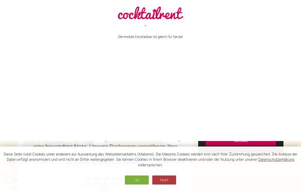 Vorschau von www.partyservice-cocktailrent.de, Mobile Cocktailbar Amigos del Sol