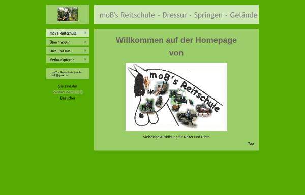 Vorschau von www.mobs-reitschule.de, MoB's Reitschule