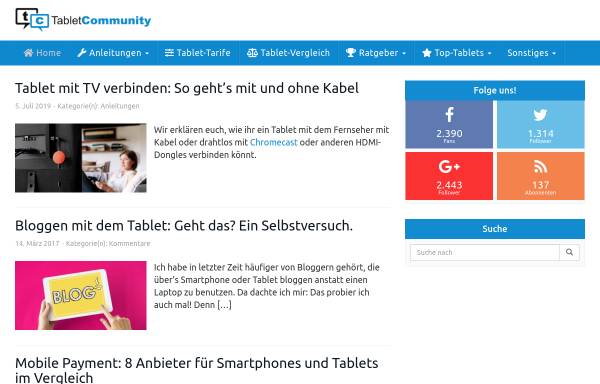 Vorschau von www.tablet-user.de, Slate-User.de - Tablet / Slate PC Forum Community