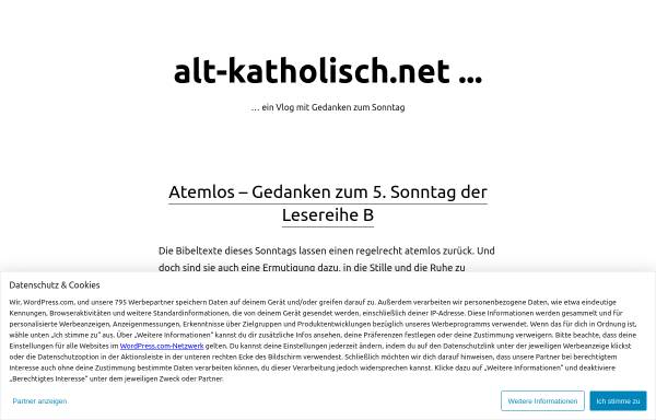 Vorschau von altkatholisch.wordpress.com, Alt-katholisch.net