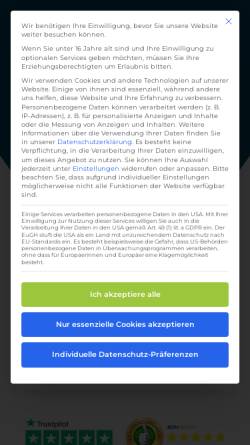 Vorschau der mobilen Webseite www.bon-kredit.de, Master Media Group AG