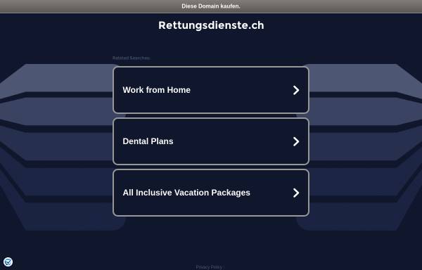 Vorschau von www.rettungsdienste.ch, Rettungsdienste.ch