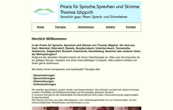 Vorschau von www.kompetenz-in-stimme.de, Praxis für Sprache, Sprechen und Stimme