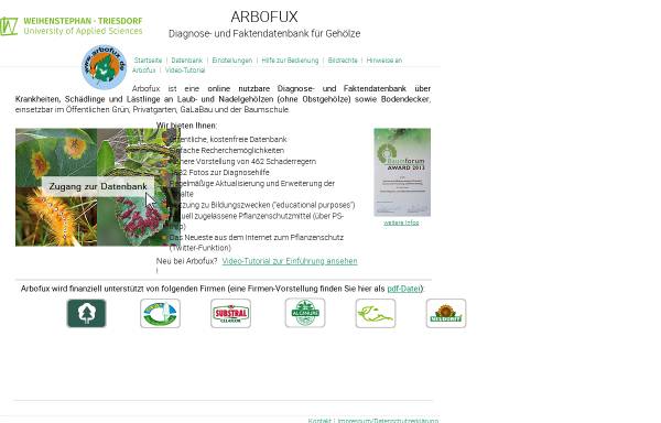 Vorschau von www.arbofux.de, Arbofux