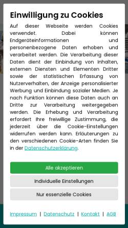 Vorschau der mobilen Webseite www.schiffs-urlaub.de, Reiseland Frömmigen GmbH