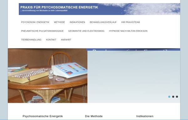 Praxis für psychosomatische Energetik