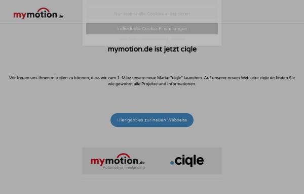 Vorschau von www.mymotion.de, Mymotion.de GmbH & CO. KG