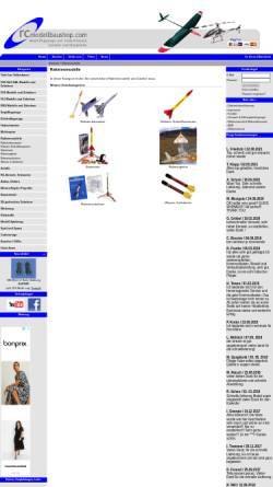 Vorschau der mobilen Webseite www.rcmodellbaushop.com, RC Modellbau, Mario Brandner