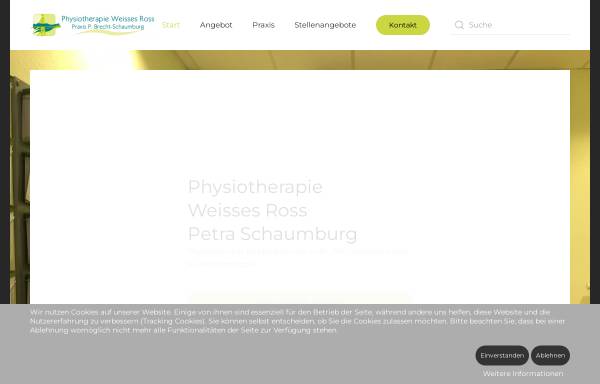 Vorschau von www.schaumburg-physio.de, Praxis P. Brecht-Schaumburg