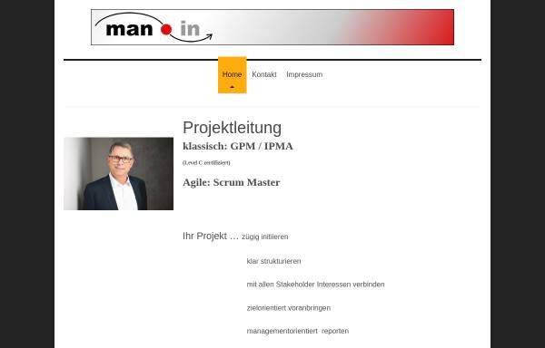 Vorschau von www.man-in.de, Man-in, Management Insourcing - Michael Fischer