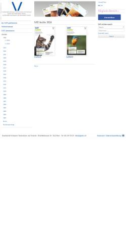 Vorschau der mobilen Webseite sat.gstsvs.ch, Schweizer Archiv für Tierheilkunde