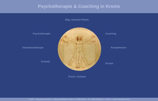 Vorschau von www.psychotherapie-poelzler.at, Praxis für Psychotherapie und Coaching - Mag. Gerhard Pölzler