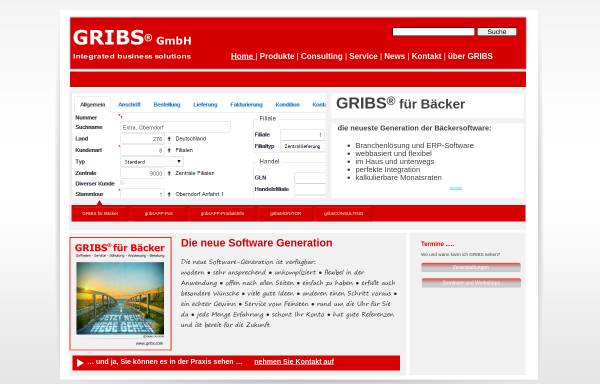 Vorschau von www.gribs-software.de, GRibs GmbH