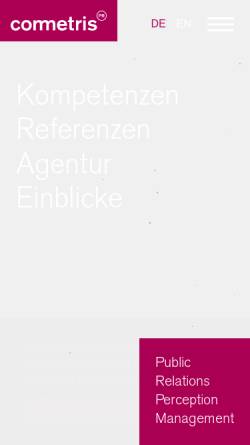 Vorschau der mobilen Webseite www.buetikofer.com, Peter Bütikofer & Company