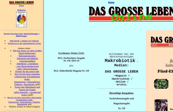 Vorschau von www.das-grosse-leben.de, Das Große Leben