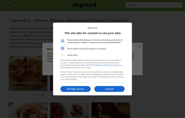 Vorschau von www.issgesund.at, ISSGesund