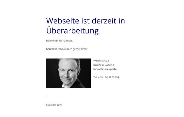 Vorschau von www.walterbruck.com, Walter Bruck - Menschenorientierte Unternehmensentwicklung