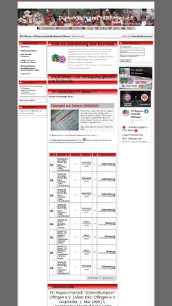 Vorschau der mobilen Webseite www.bfc-offingen.de, D´Mendlschpizer Offingen