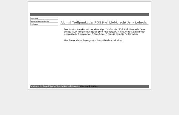 Vorschau von www.karlialumni.de, Jena - POS Karl Liebknecht - Abschlussjahrgang 1990
