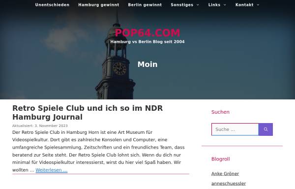 pop64.de | Hamburg vs. Berlin Blog