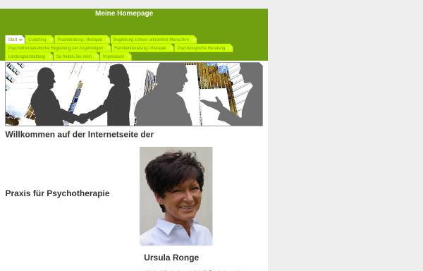 Vorschau von www.ursula-ronge.de, Ursula Ronge