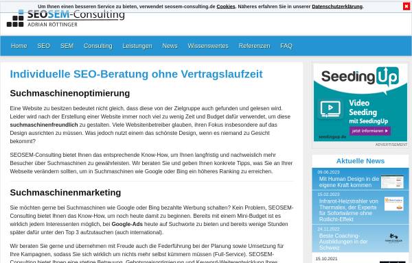 Vorschau von www.seosem-consulting.de, SEOSEM-Consulting