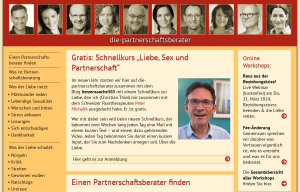 Vorschau von www.die-partnerschaftsberater.de, Die Partnerschaftsberater