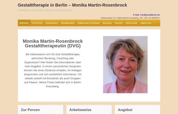 Vorschau von www.gestaltberlin.de, Monika Martin-Rosenbrock