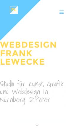 Vorschau der mobilen Webseite www.lewecke.com, Lewecke, Frank