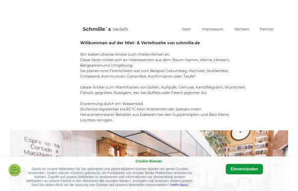 Vorschau von www.schmille.de, Regional-Portal von M. Chmielewski